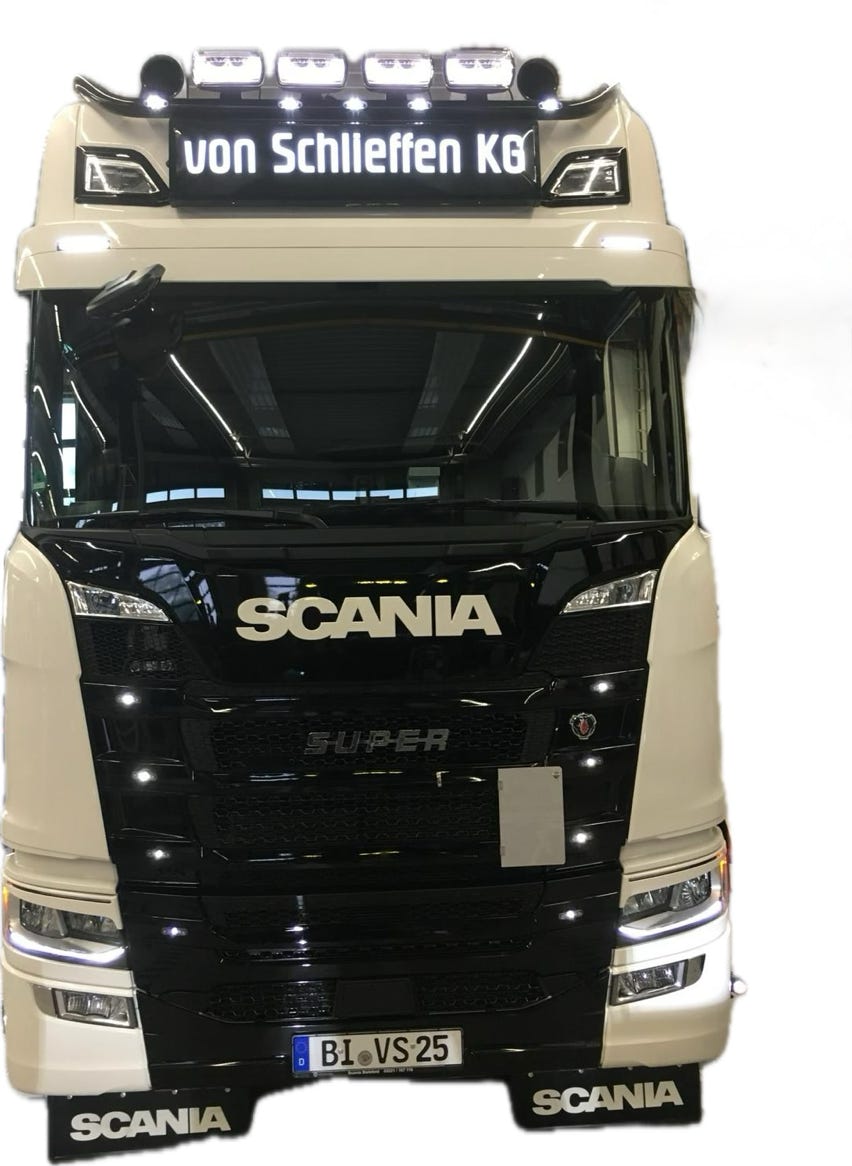 Rote Weiße Klare Straße